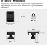 Guardtier CGM909 Pressure Switch Cable Guides Compatible with M-LOK System