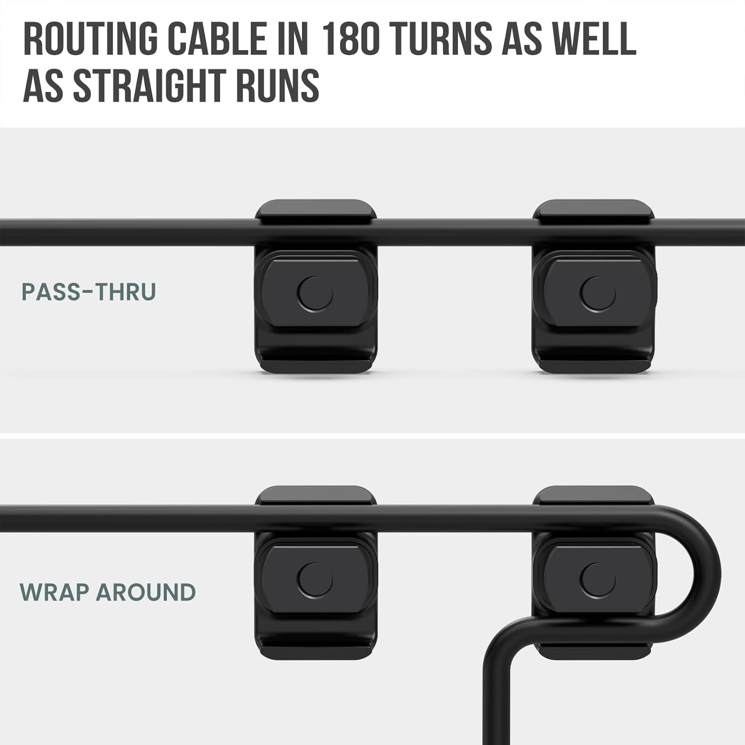 Guardtier CGM909 Pressure Switch Cable Guides Compatible with M-LOK System