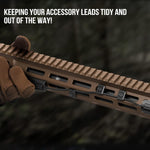 Guardtier CGM909 Pressure Switch Cable Guides Compatible with M-LOK System