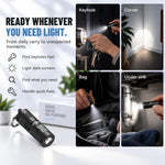 Guardtier G71 EDC Keychain Flashlight
