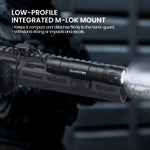Guardtier M105 3000 Lumens Mlok Light with Pressure Switch