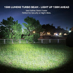 Guardtier ML70 Rechargeable Flashlight 1500 Lumens