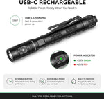 Guardtier ML70 Rechargeable Flashlight 1500 Lumens
